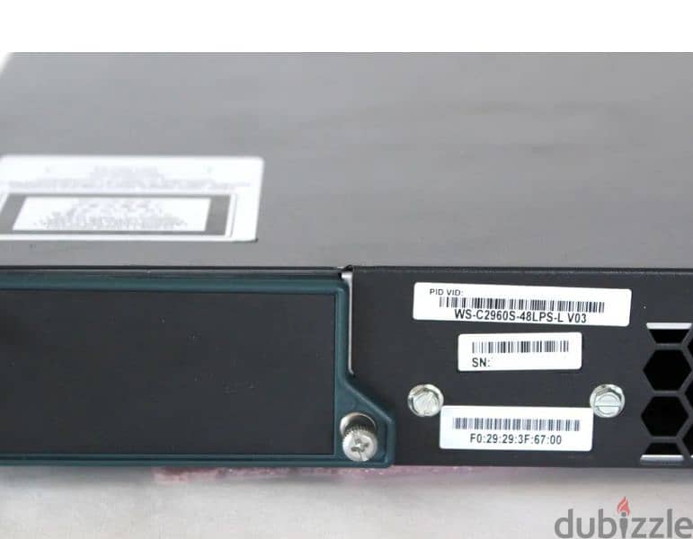 cisco catalyst 2960 sf series PoE+ Por 48 0