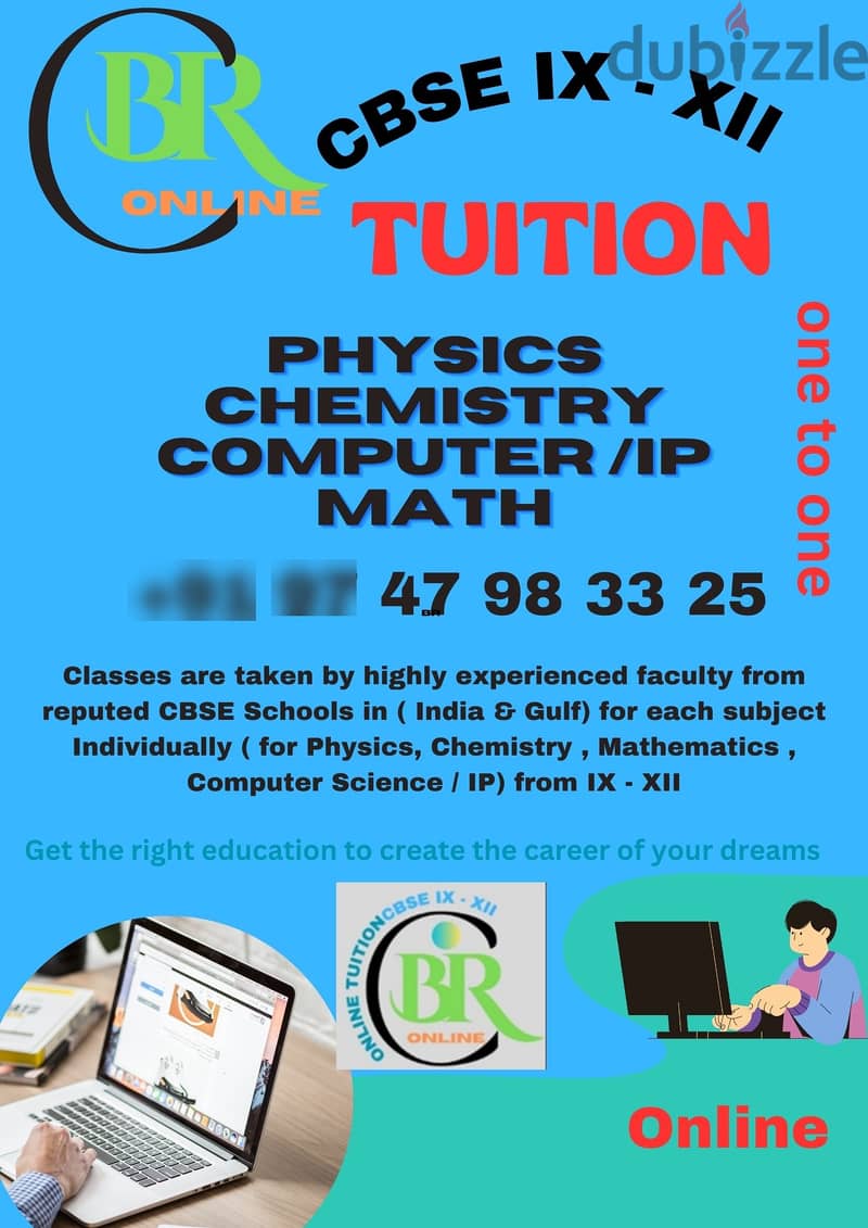 TUITION BOARD EXAM CBSE  (1-2-1) WhatsApp : +91 9747983325 0