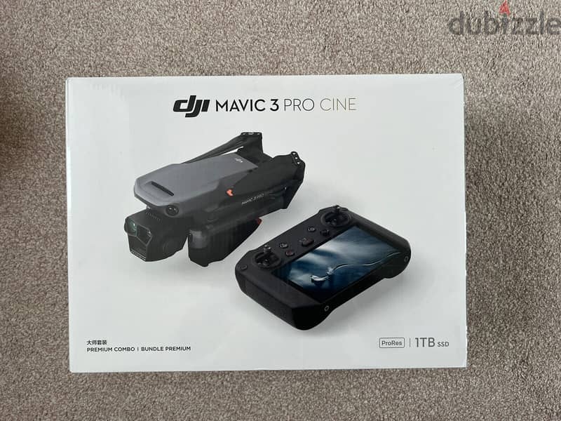 DJI - Mavic 3 Cine Premium Combo Drone and Remote Control Built-in Scr 0