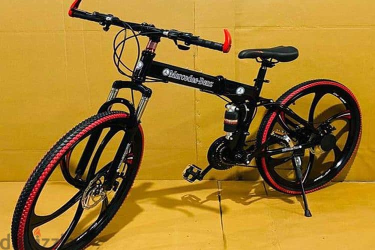 Yellow Foldable Cycle (Mercedes Benz) Fork Length: 29 Inch 1