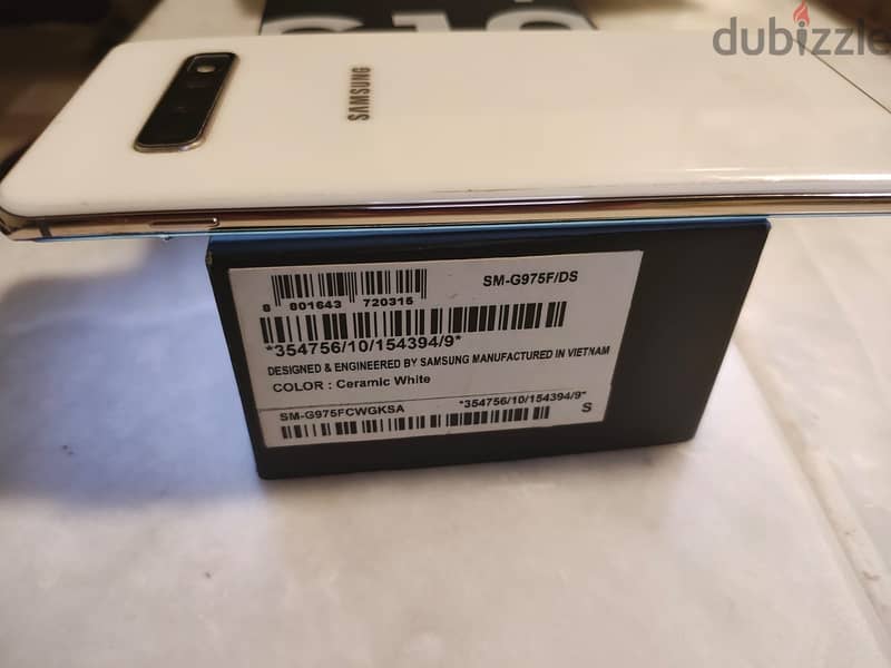 Samsung S10 Plus 512GB Ceramic White 2