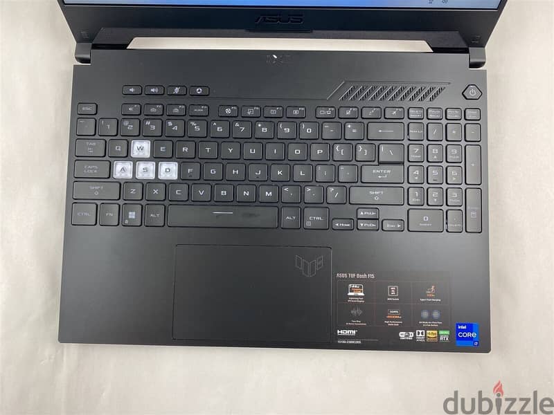 Gaming ASUS TUF Dash F15 15.6" (512GB, i7-12650H, 16GB, RTX 3060, 8