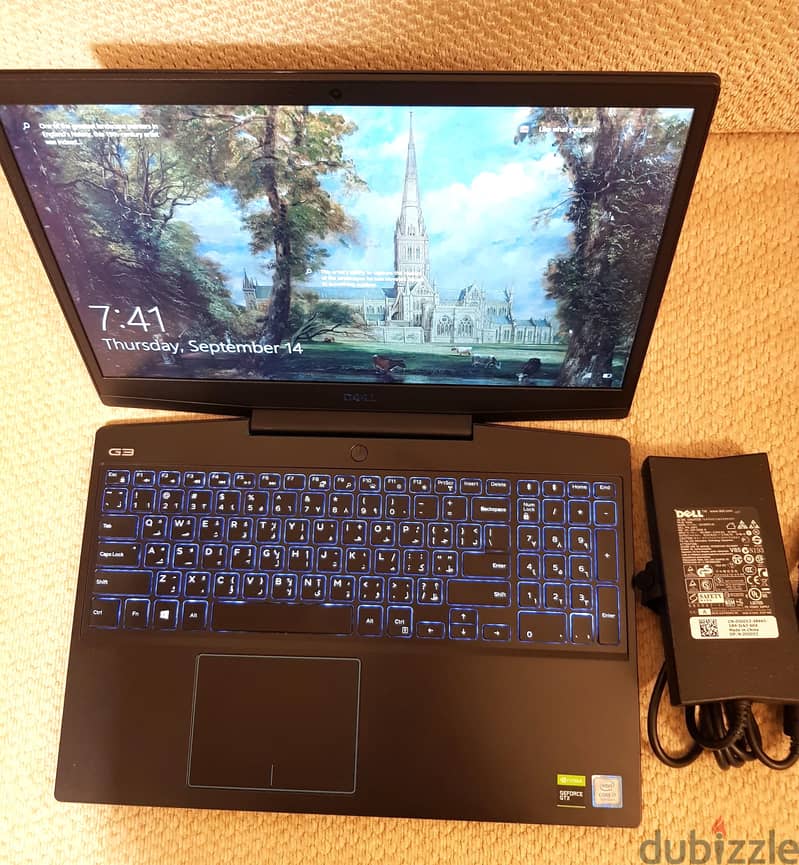 High Gaming Dell G3 Laptop-Intel Core i7 -Ram 16GB -SSD 512GB -GTX VGA 14