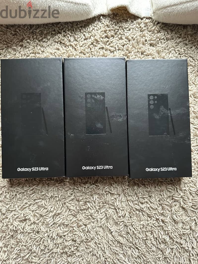 Brand New  Samsung Galaxy S23 Ultra SM-S918U - 512GB - Phantom Black 0