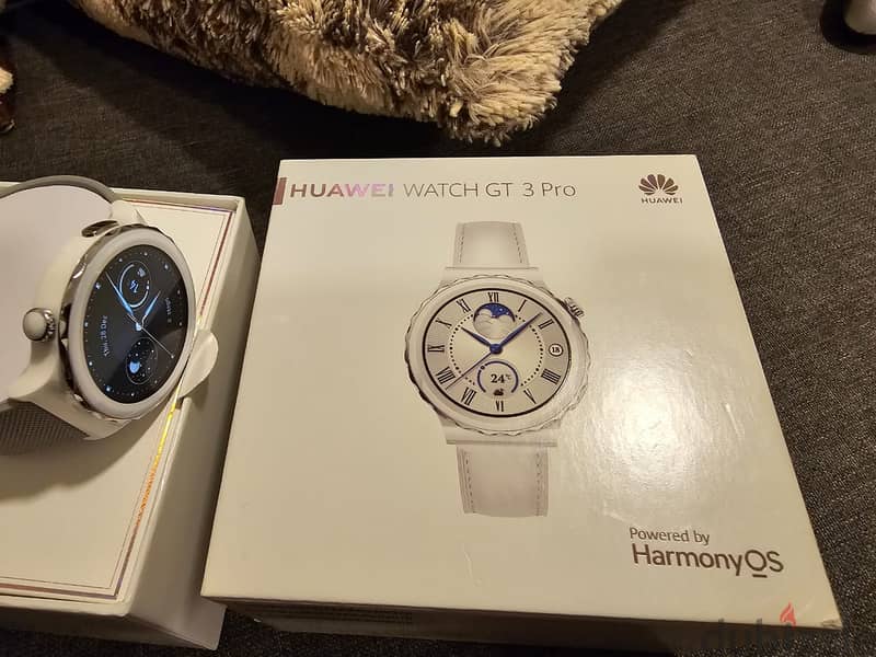 Huawei Watch GT3 Pro 43mm Ceramic White - Mobile Accessories - 110230422