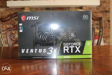 NEW !!SEALED MSI GeForce RTX 3090 Ventus 3X OC 24GB