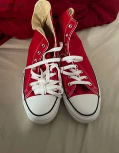 How to clean red on sale converse