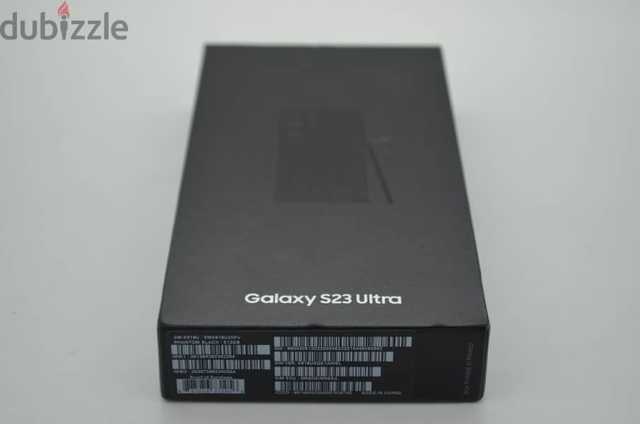 New  Samsung Galaxy S23 Ultra SM-S918U - 512GB - Phantom Black 0