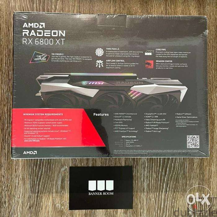 NEW MSI AMD Radeon RX 6800 XT Gaming X TRIO 1