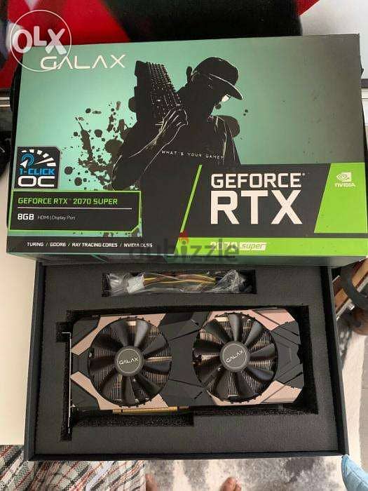 NEW GALAX GEFORCE RTX 2070 SUPER Gaming Video Card 1