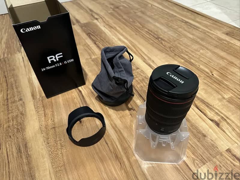 Canon RF 24-70mm F2.8 L IS USM Wide Angle Zoom Lens 1