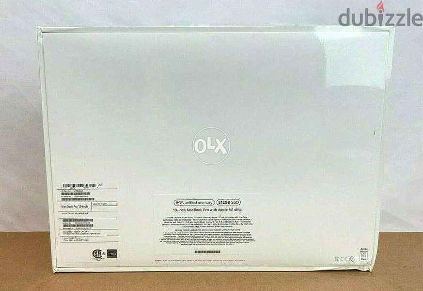 **OFFER** NEW 2020 Apple MacBook Pro 13.3" M1 8GB/512GB 8core Silver 2