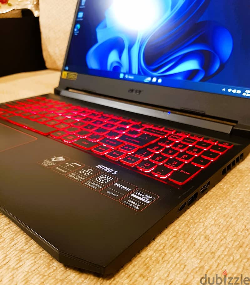 Gaming Laptop - Acer Nitro- Intel Core i7- Ram 16GB- قيمنق لابتوب أيسر 9