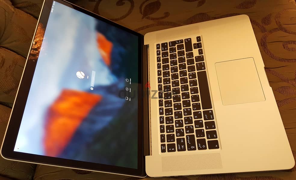 Retina Mac Book Pro-Intel Core i7 Pro-  8GB+ SSD 256-ريتينا ماك كور i7 2