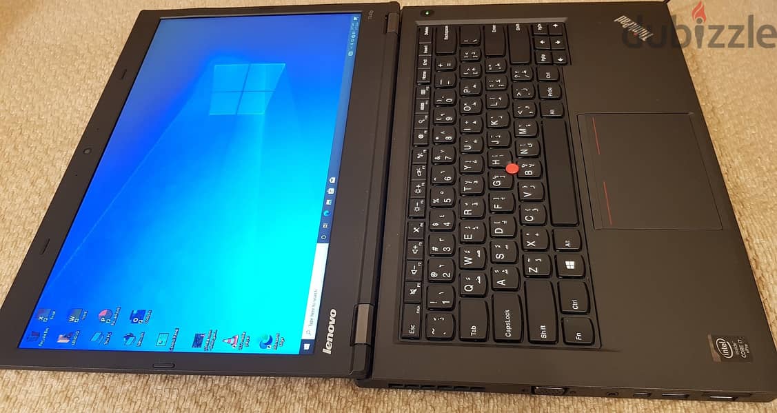 Lenovo ThinkPad Laptop- Intel Core i7- Ram 8GB + SSD 256GB  + 14 Inchs 7