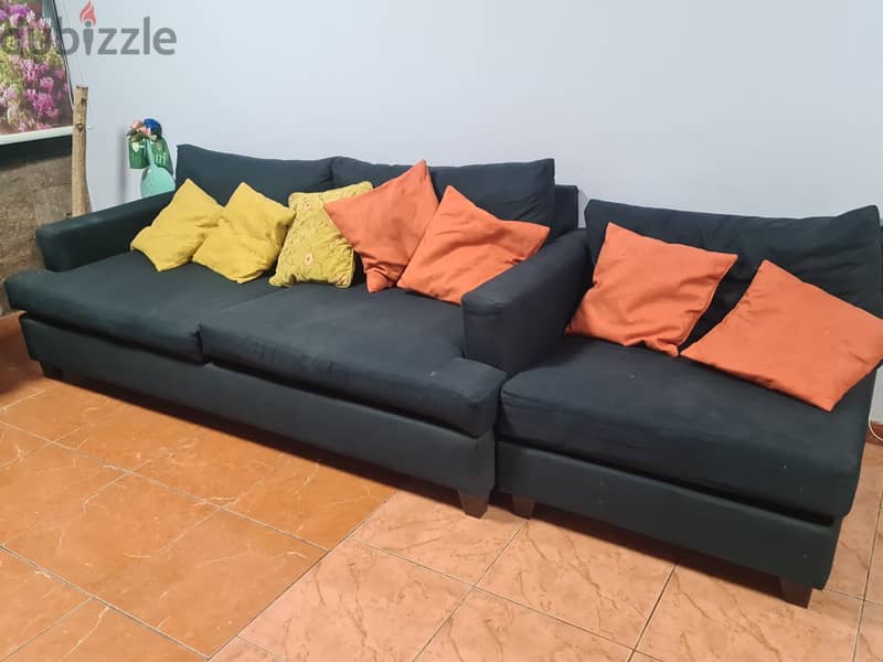 Sofa sets available for sale in good condition 2