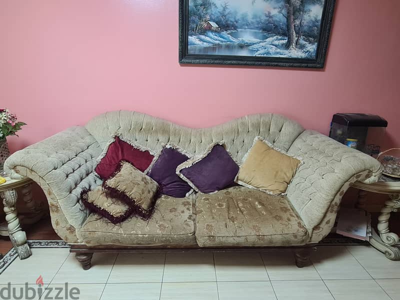 Sofa sets available for sale in good condition 5