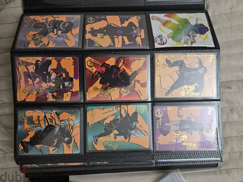 Selling my complete binder collection of Demon Slayer TCG 2