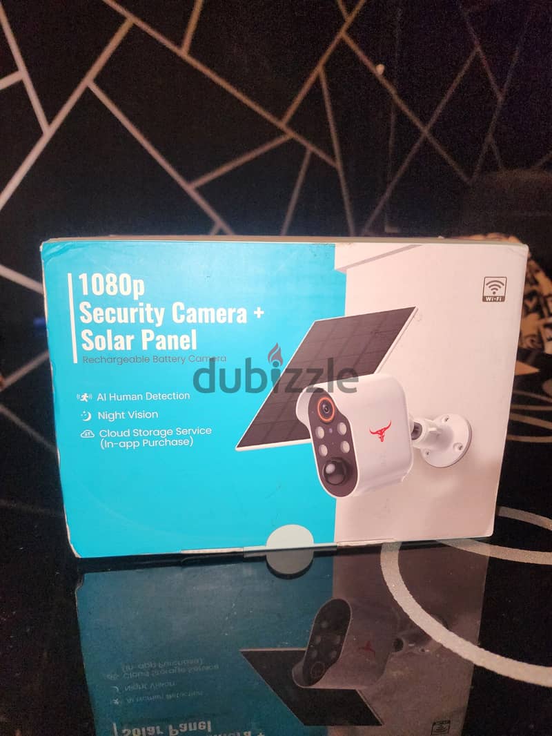 1080p Security Camera + Solar Panel 5