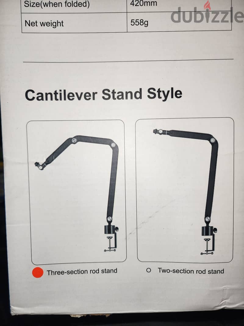 NEW Cantilever Mic Stand 1