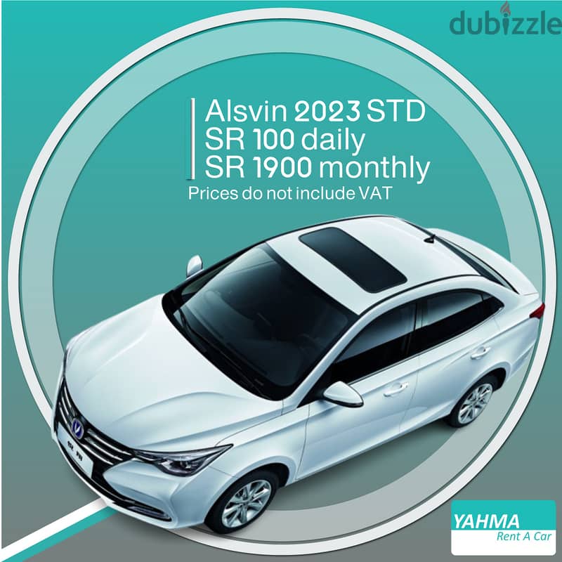 Changan Alsvin 2023 for rent - Free delivery for monthly rental 0