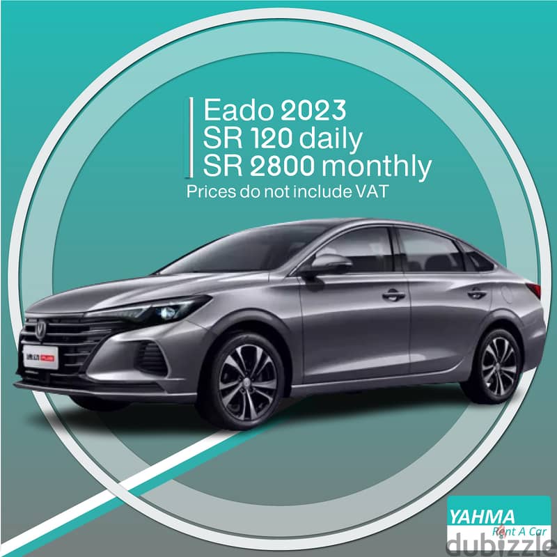 Changan Eado 2023 for rent - Free delivery for monthly rental 0