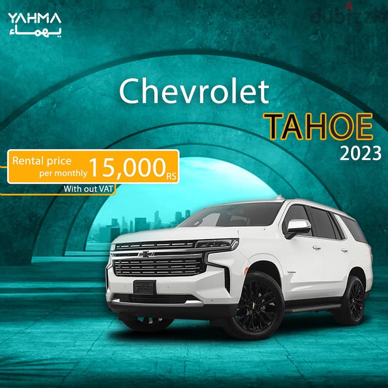 Chevrolet Tahoe 2023 for rent - Free delivery for monthly rental 0