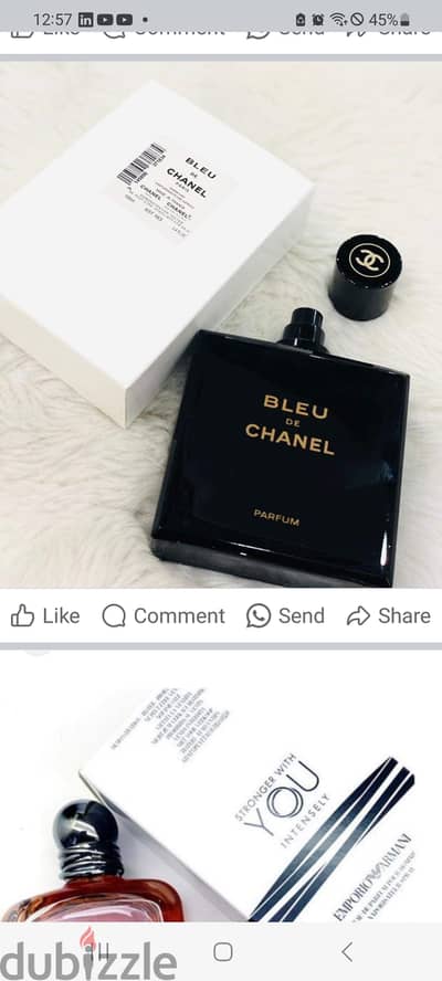 Selling perfume