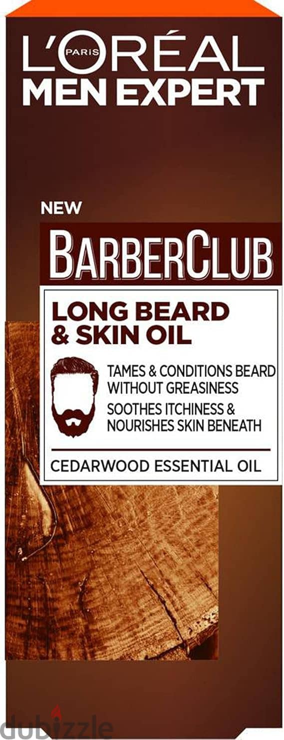 L'Oreal Men Expert Barber Club (Long Beard & Skin Oil 30Ml) 1