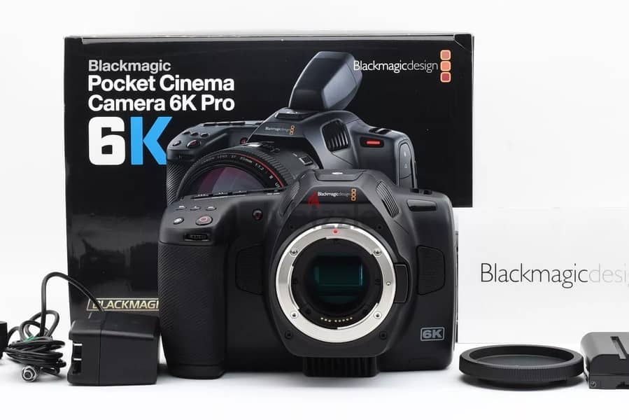 Blackmagic Pocket Cinema Camera 6k Pro 2