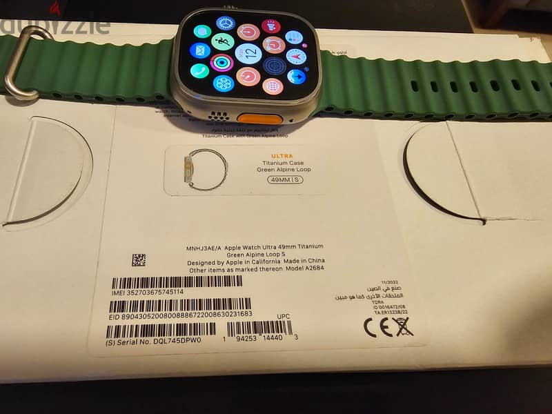 Apple Watch Ultra 49mm (GPS + Cellular) Titanium 4