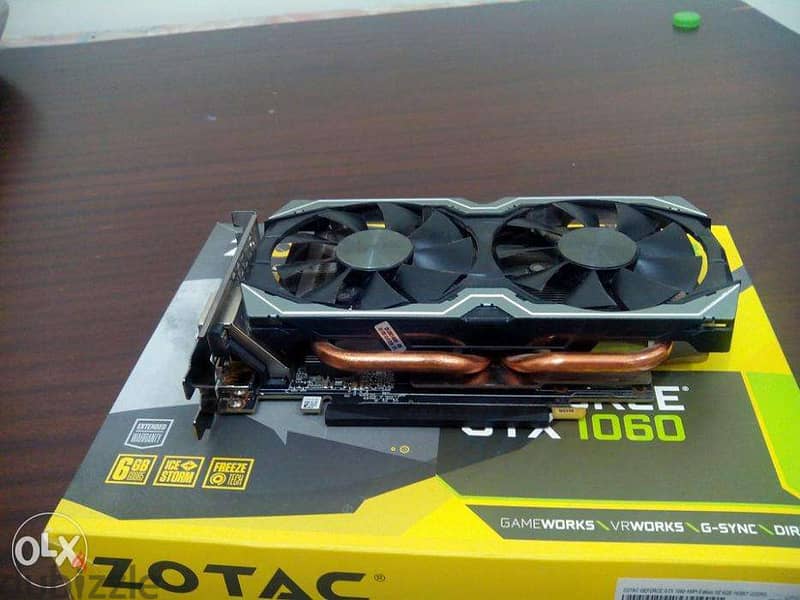 ZOTAC GeForce® GTX 1060 AMP! (6 GB Memory) 1