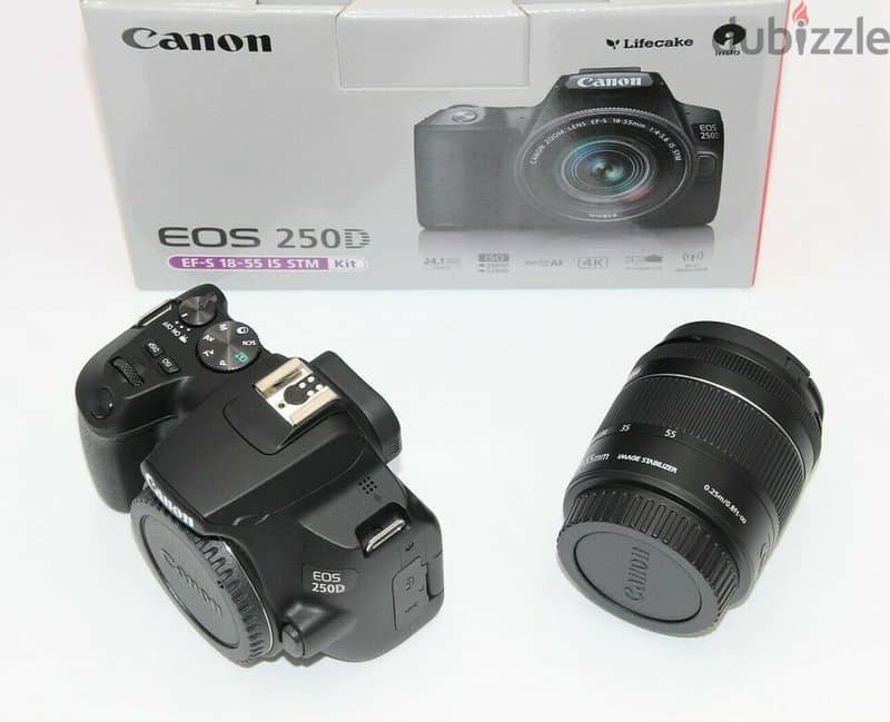 Canon E O S Rebel SL3 / 250 D DSLR 18-55mm Lens (Black) 0