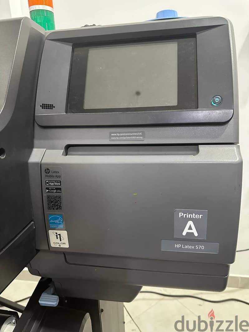 HP Latex-570 Large Format Color Printer (USED but Very Good Condition) 2