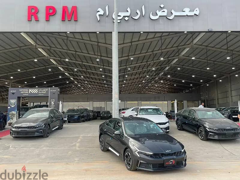 كيا K5 GL 2.5cc ستاندر مطور 2024 وارد الأهلية 0