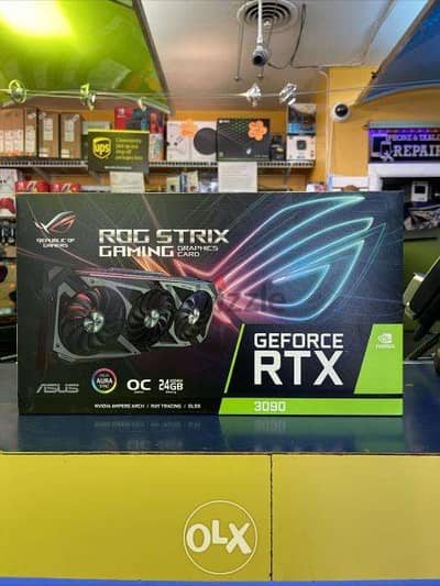 BRAND NEW ASUS ROG Strix GeForce RTX 3090 OC 24GB GDDR6X