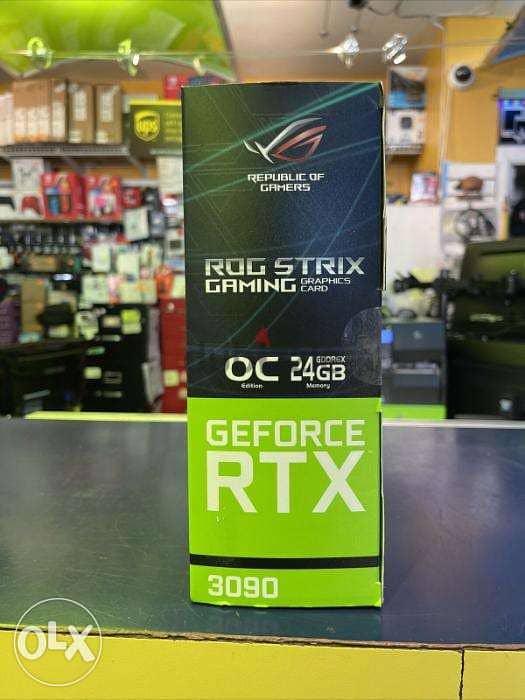 BRAND NEW ASUS ROG Strix GeForce RTX 3090 OC 24GB GDDR6X 2