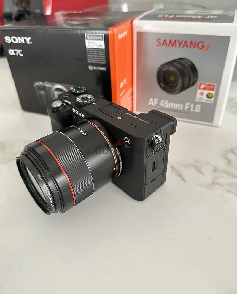 Sony Alpha a7C 24.2MP Mirrorless Camera w/ 28-60mm F4–5.6 2