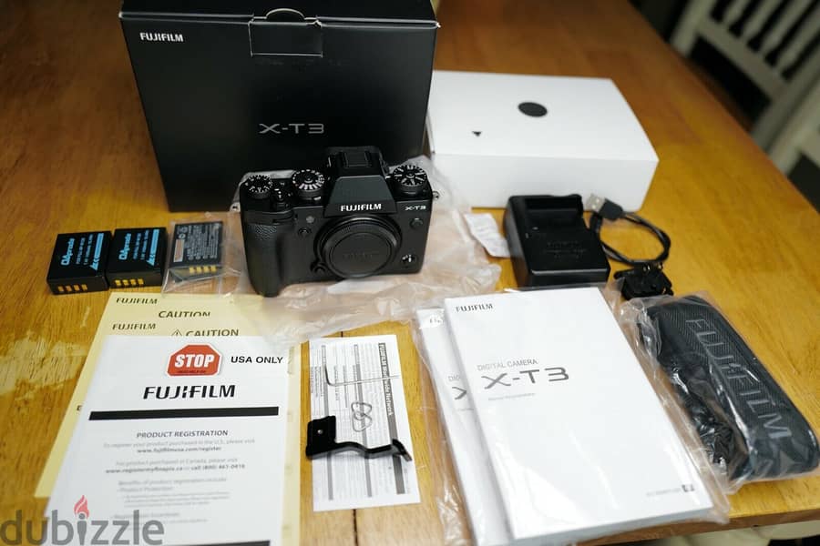 Fujifilm X-T3 Mirrorless Digital Camera Body 0