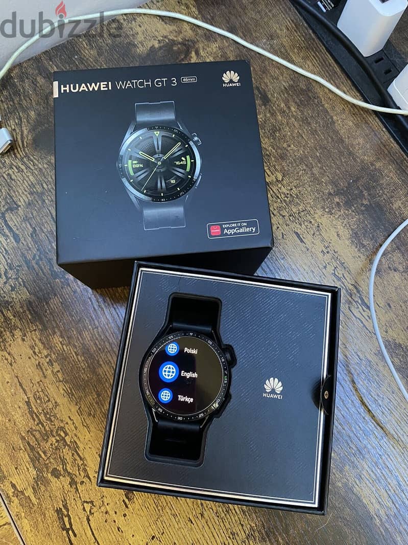 Huawei GT 3 - 42mm Stainless Steel Smartwatch 0