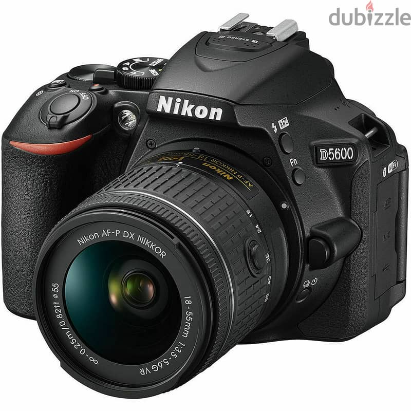 NIKON D 5600 18-55MM AND 70-300MM LENSES 0