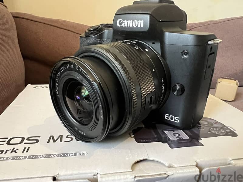 Canon E O S M 50 Mark II Mirrorless 15-45mm Lens 0