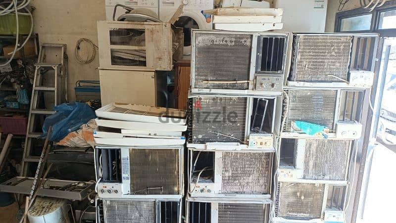 “High-Demand Bulk Lot of Used Window Air Conditioning Units - 1