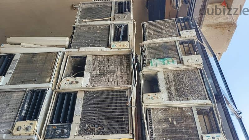 “High-Demand Bulk Lot of Used Window Air Conditioning Units - 2