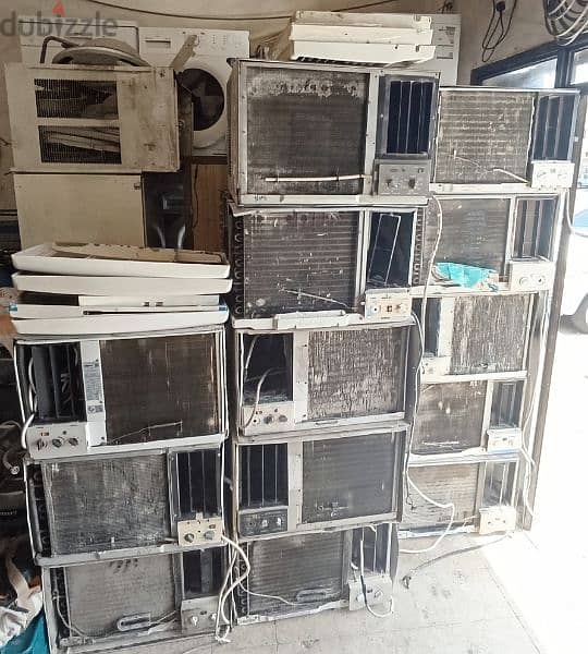 “High-Demand Bulk Lot of Used Window Air Conditioning Units - 6