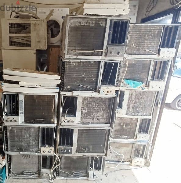 “High-Demand Bulk Lot of Used Window Air Conditioning Units - 7