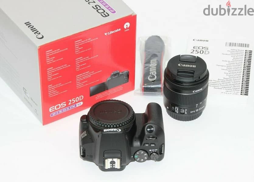 Canon E O S Rebel SL3 / 250 D 18-55mm Lens (Black) 0