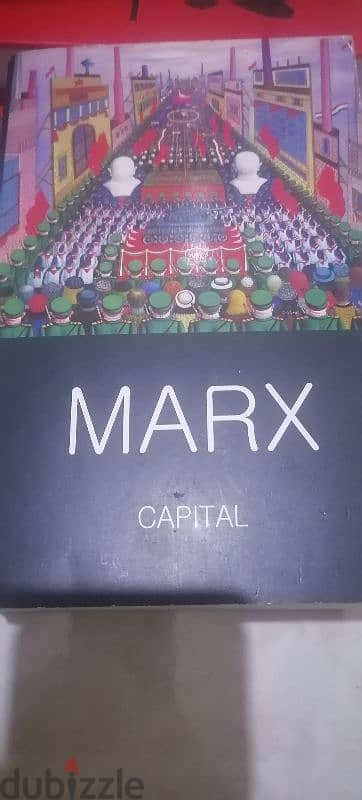 كتاب انجليزي Marx capital ب 0