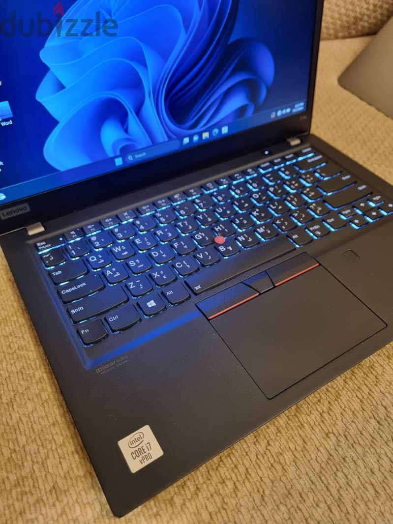 Touch Lenovo T14s- Intel Core i7- Ram 16-  لاب توب شاشة لمس  لينوفو i7 1