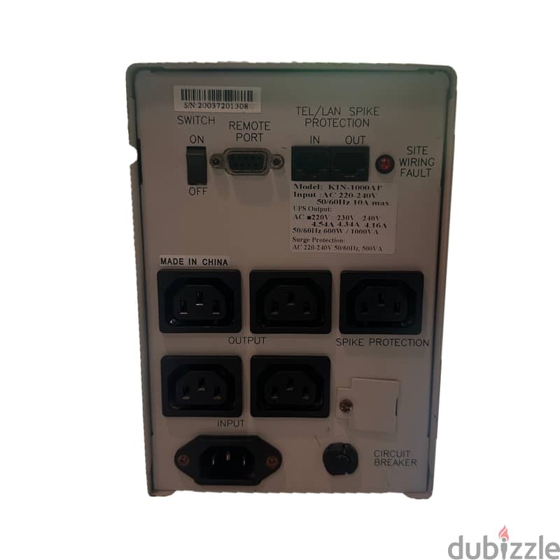 UPS Powercom – KIN-1000AP 4